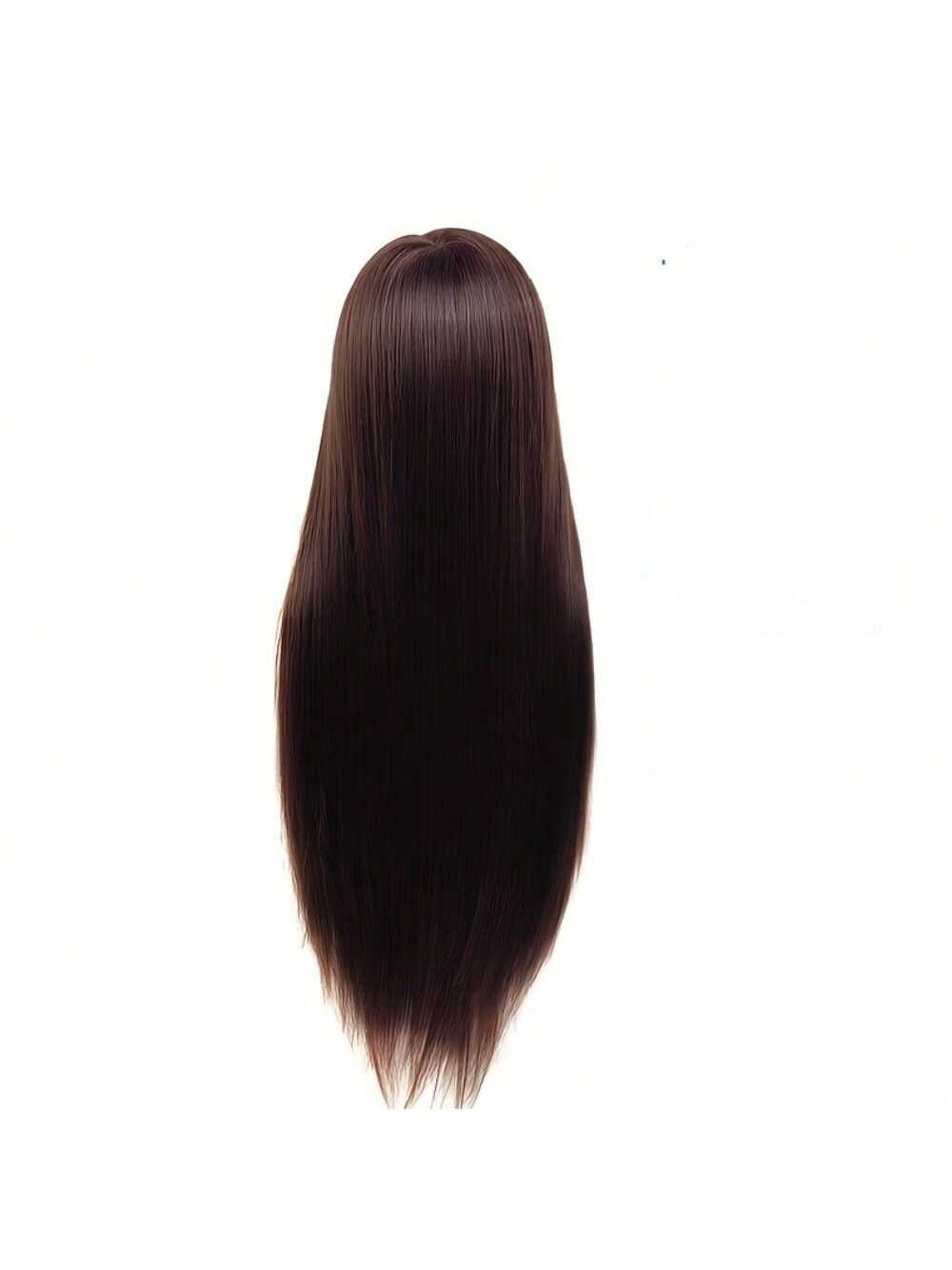 XCJIEN Mannequin Head 26 Inch- 30 Inch Training Head Synthetic Fibre Beauty Doll Head Styling Head Hair Braiding Head Hairdresser Training Model Practice Head Hair Mannequin With Free Clips