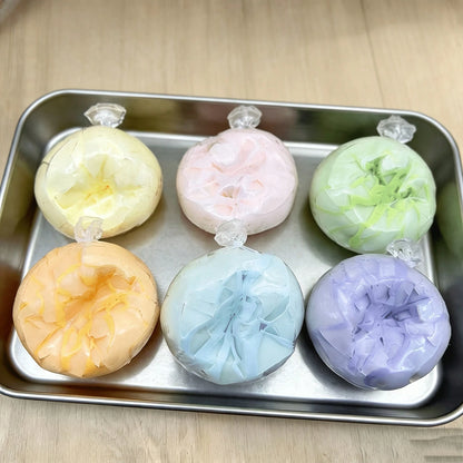 1/2pc Squishy Toys NeeD0h, Crispy Ball Squishy, Crunchy Squishy, Wax Crispy Squeeze Stress Balls, Crispy Squishy Toy, Slow Rebound Squishies, Finger Squeeze Toy, Tactile Sensory Decompression Squeeze