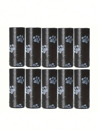 1/6/8/10/20/30/40/50 Rolls Anti-Leakage Pet Waste Bags- Thick & Durable, Effectively Controls Odor, Suitable For Sanitation, Food And Pet Cleaning