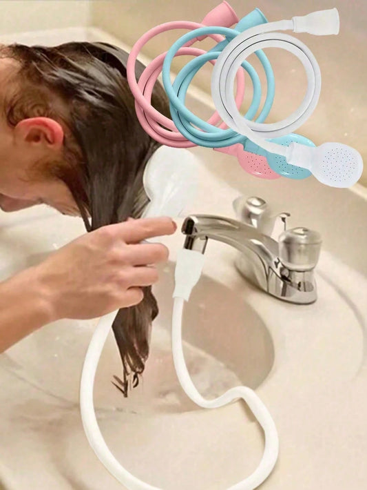 1 Multifunctional Faucet Extender With Shower, Easy To Use, Suitable For Shampoo, Bathtub And Shower Adapter, Pet Shower, Pet Cleaning And Grooming Products. Daily Necessities, Home Living Products, B