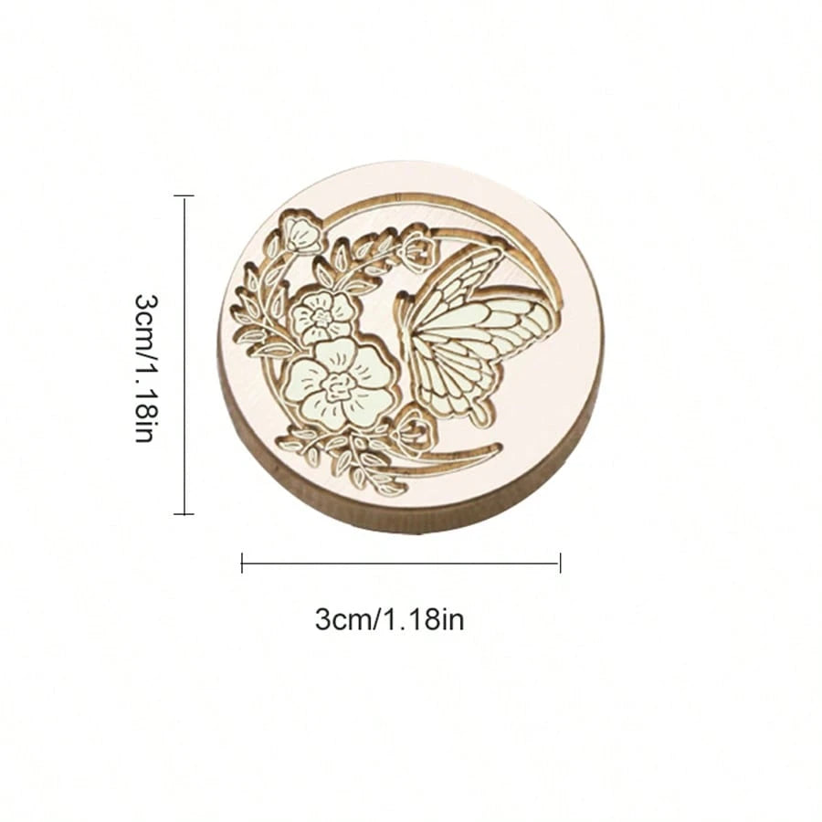 1 Pc, Various Animal Series, Removable Wax Seal Heads, Deer/Cat/Dog/Squirrel/Hedgehog And Other Animals, Suitable For Envelope Letter Paper, Wedding Invitations, Parties, Wine Packaging, DIY Craft Sea