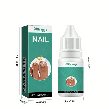 10ML Ultra-Strength Toenail Liquid Bee Venom Nail Serum, Infused With Bee Venom And Ginger, Providing Continuous 24-Hour Care, Specially Designed For Thickened, Discolored, And Damaged Nails