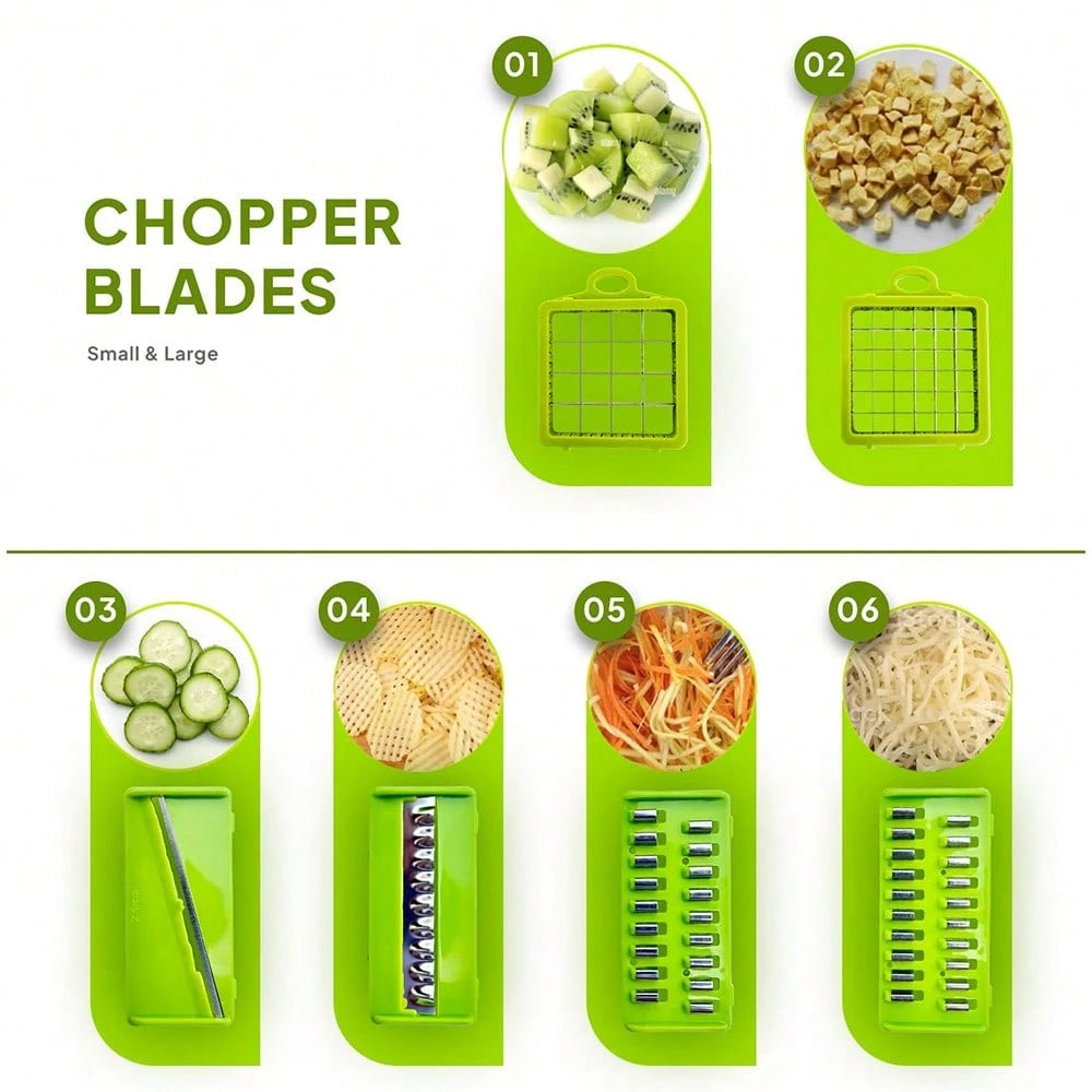 15 In 1 Kitchen Vegetable Chopper And Cooking Ingredient Slicer, Kitchen Small Tool, Multifunctional Vegetable And Fruit Slicer, Vegetable Slicer, Cheese Slicer, Handheld Vegetable Slicer, Carrot Slic
