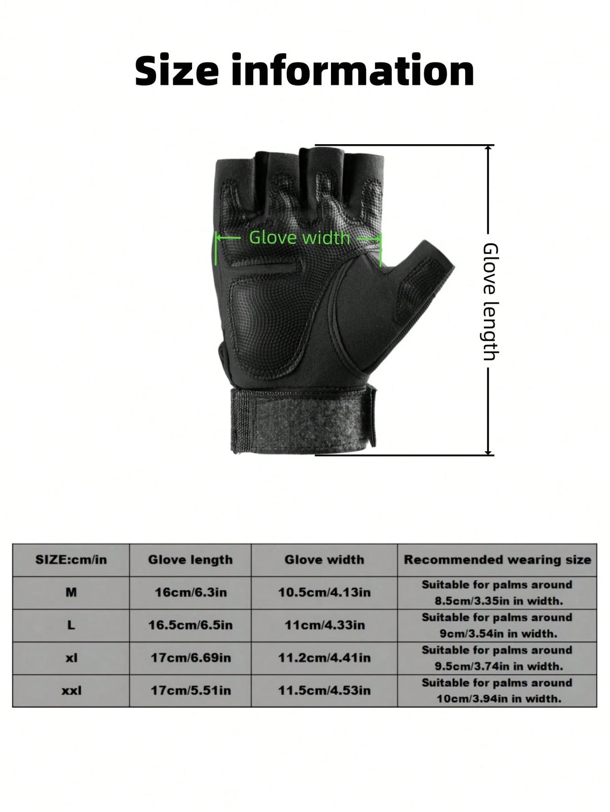 1pair Outdoor Sports Cycling Half-Finger Gloves,Suitable For Cycling,Riding Motorcycle And Skiing,Black Gloves