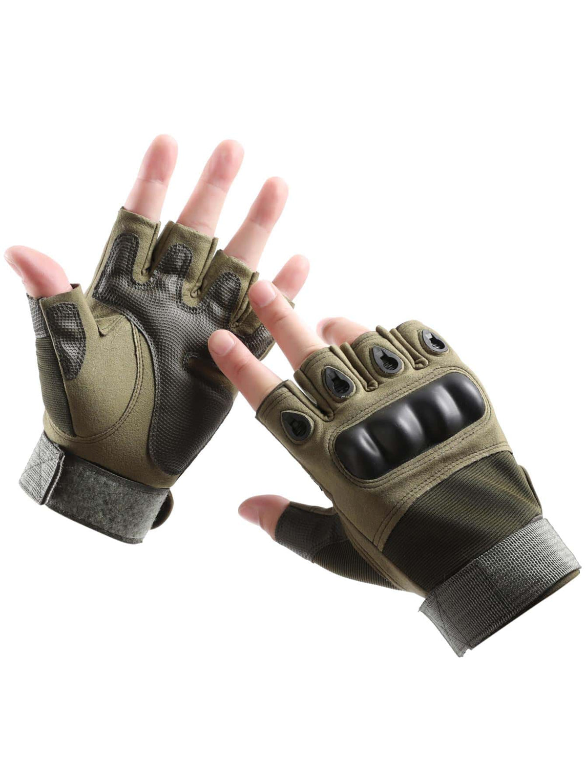 1pair Outdoor Sports Cycling Half-Finger Gloves,Suitable For Cycling,Riding Motorcycle And Skiing,Black Gloves