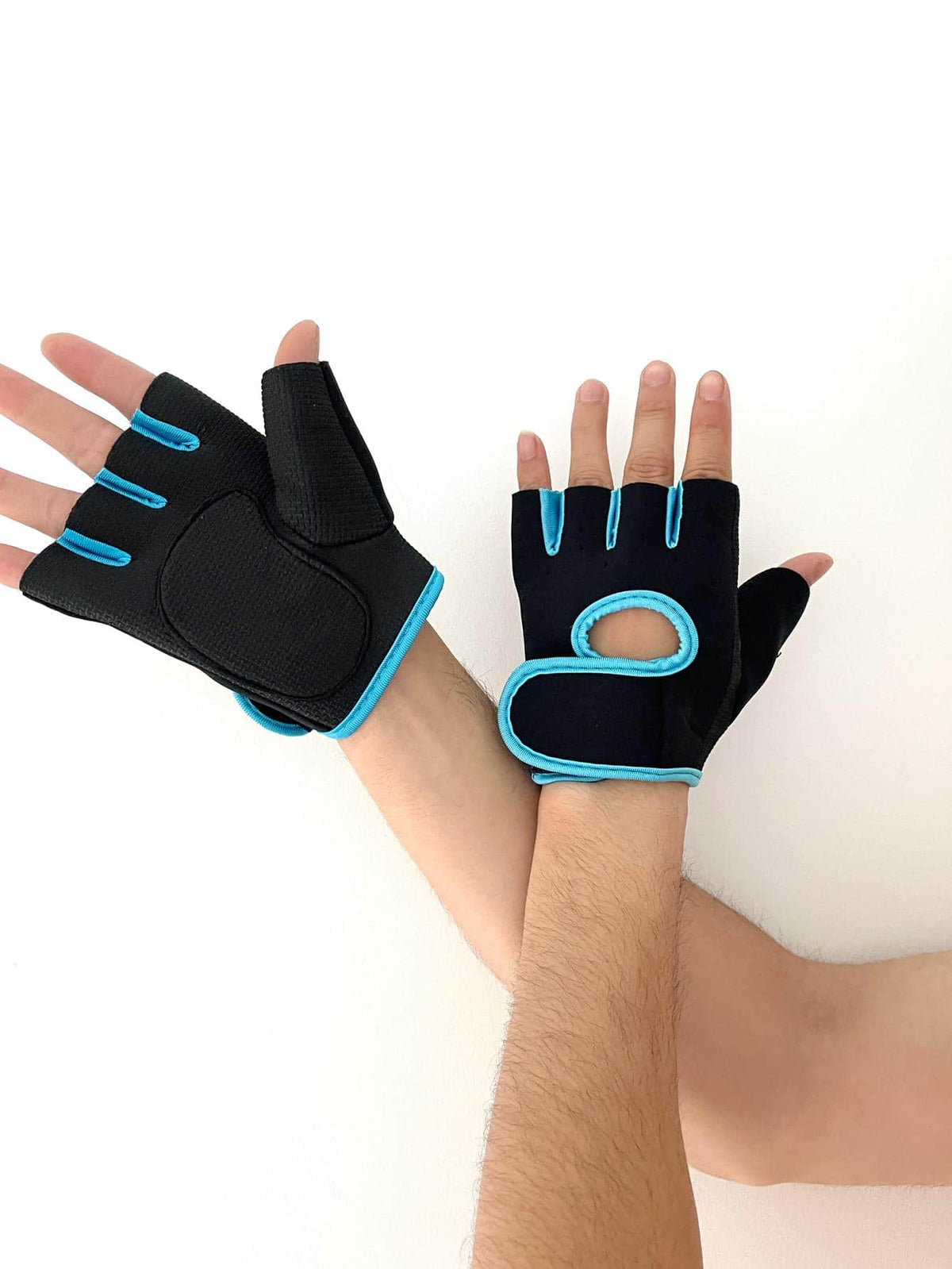 1pair Sports Gloves,Suitable For Cycling,Riding Motorcycle And Skiing,Black Gloves