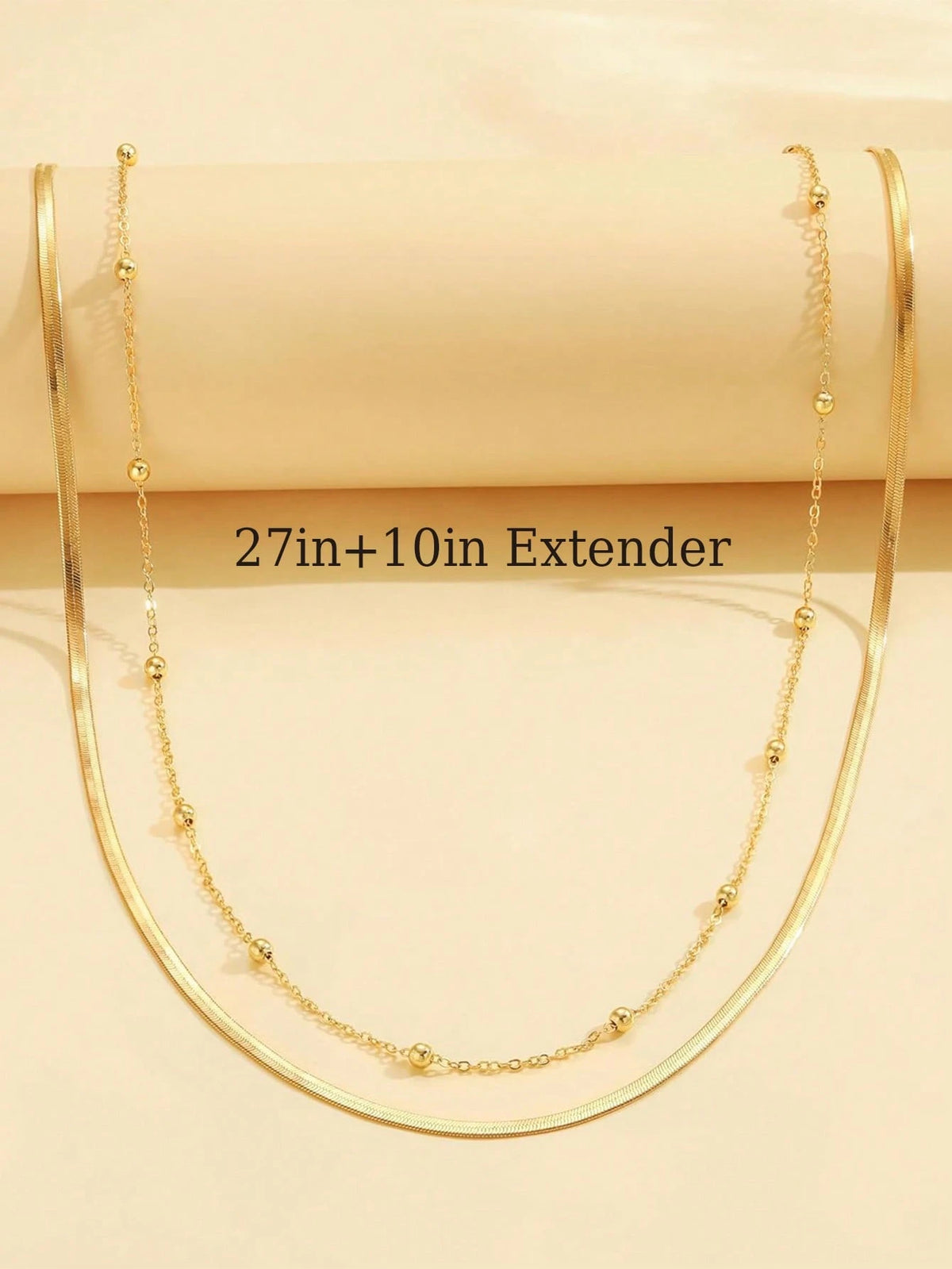 1pc 14K Gold Plated Women's Waist Chain, Layered Belly Waist Belt Chain, Beach Waist Chain, Waterproof Snake Cuban Style Body Chain, Summer Jewelry