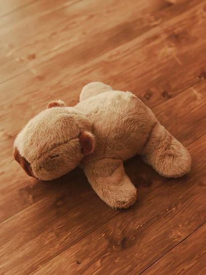 1pc (18cm/7.08in) Capybara Plush Doll, Curtain Tie Back, Educational Doll, Multi-Function Capybara Plush Hand Rattle Animal Wristband, Christmas Party Gift