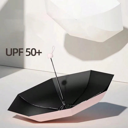 1pc Capsule Folding Umbrella, High-Quality Waterproof, Sunshade, Anti-UV, Foldable Umbrella