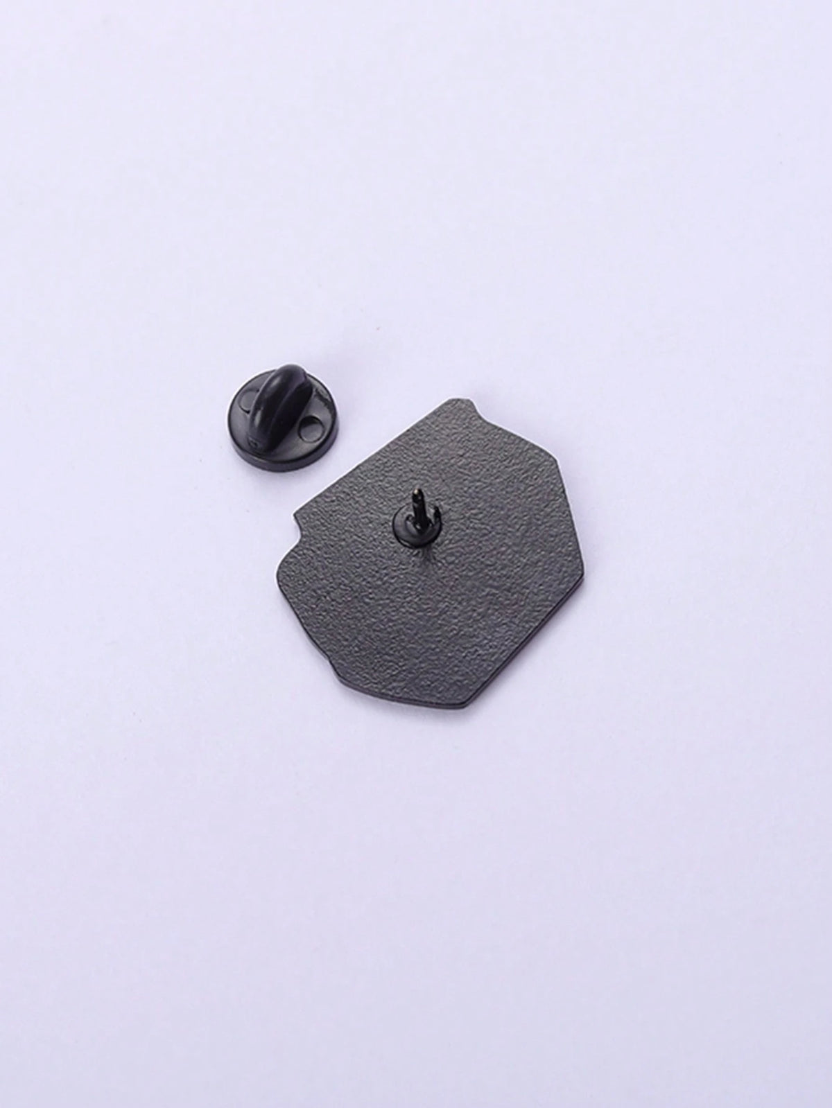 1pc Creative Black Milk Box Shaped Cartoon Brooch, Suitable For Men And Women Daily Wear