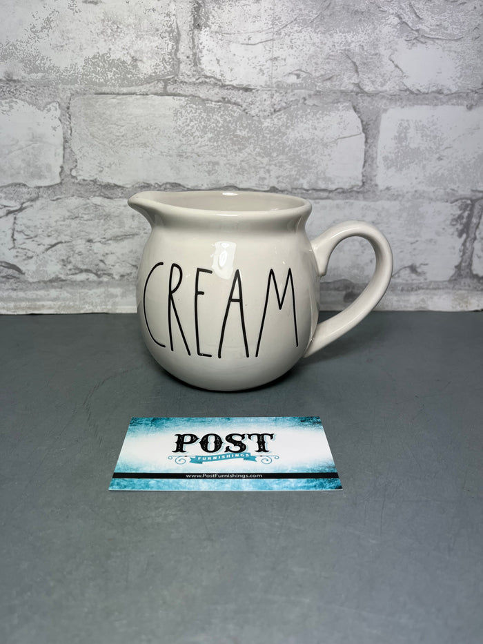 "Cream" Rae Dunn Small Pitcher