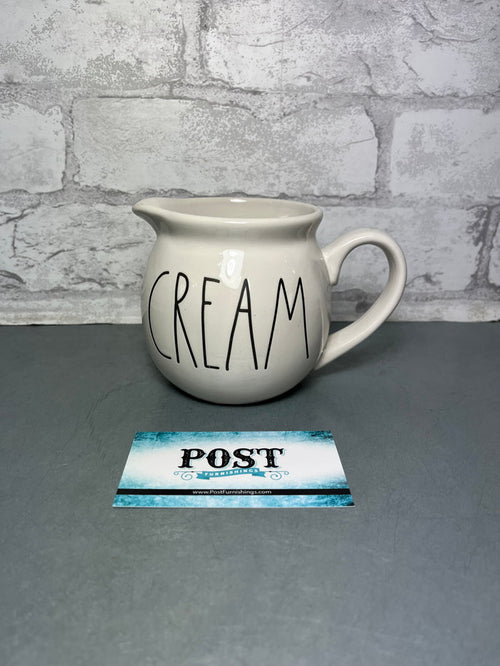 "Cream" Rae Dunn Small Pitcher