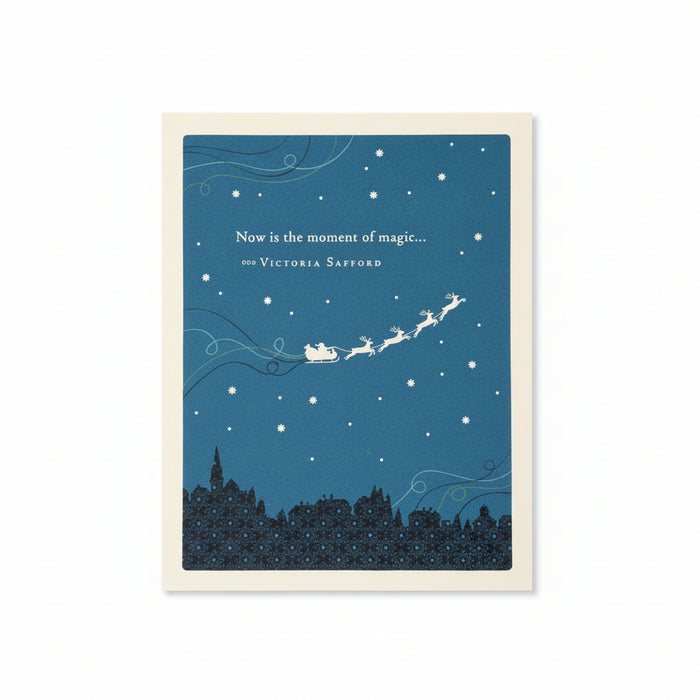 "Now is the Moment of Magic" Card
