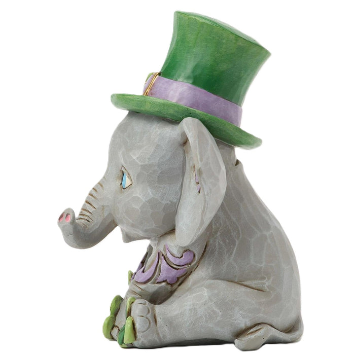 "Sale" Jim Shore Heartwood Creek - Trunk of Luck Irish Clover Elephant Figurine 6017282