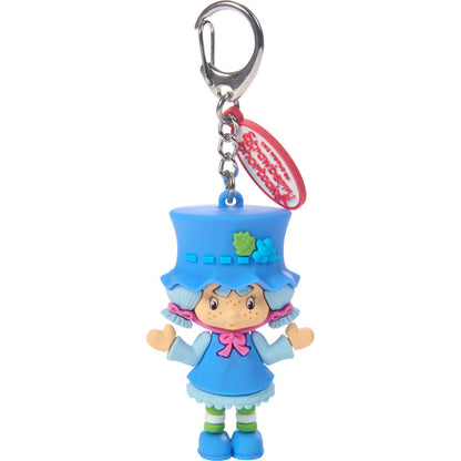 "Sale" The World of Strawberry Shortcake™ x Precious Moments - Blueberry Muffin Scented Backpack Bag Clip Charm 259429