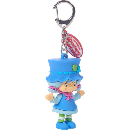 "Sale" The World of Strawberry Shortcake™ x Precious Moments - Blueberry Muffin Scented Backpack Bag Clip Charm 259429