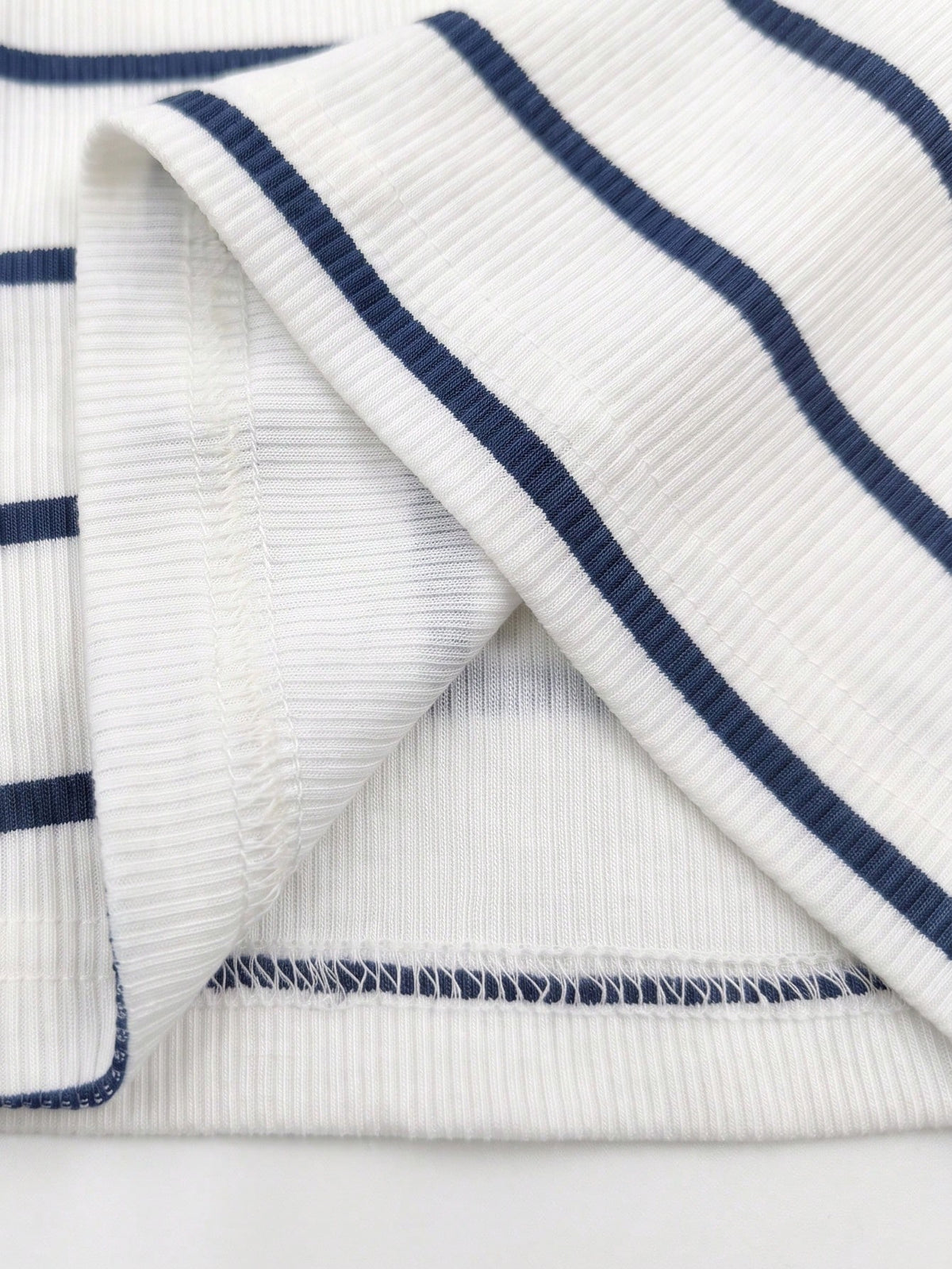 Women's Striped Polo Collar Casual Versatile Tank Top
