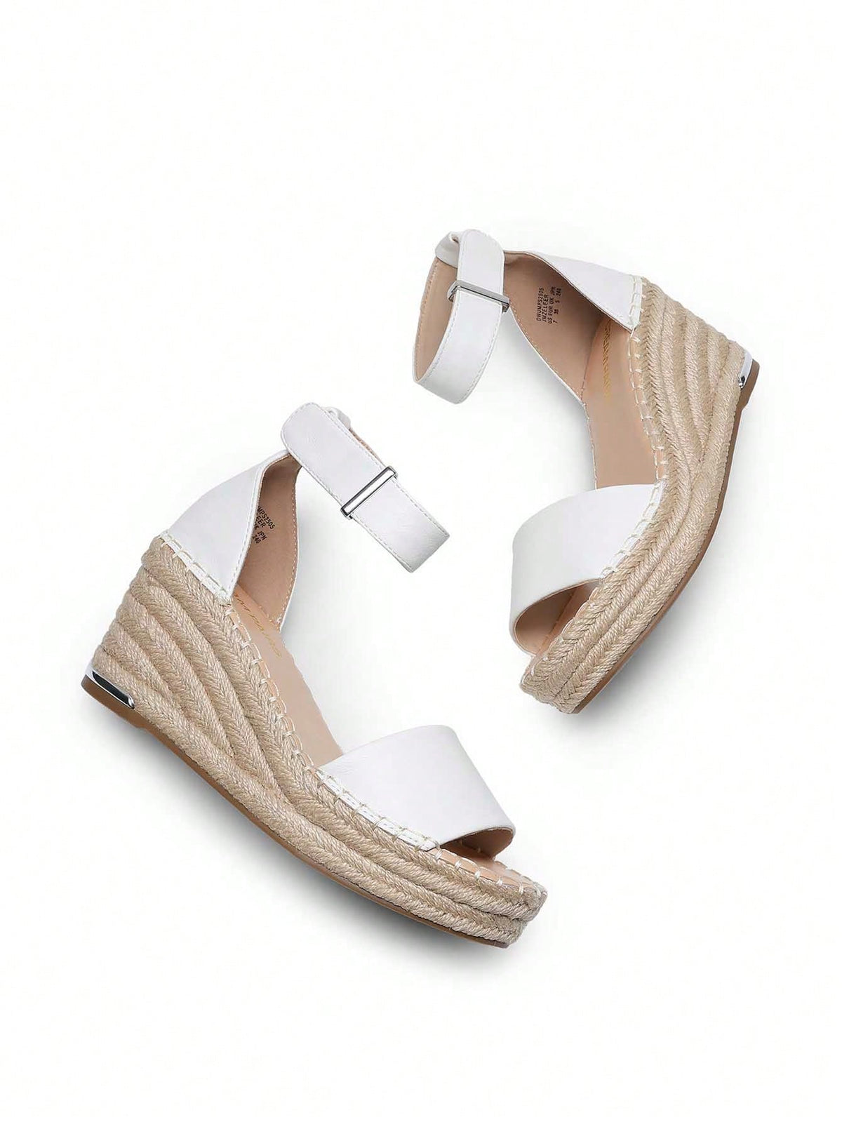 Women's Wedge Sandals Open Toe Espadrilles Sandals Comfortable Dressy Ankle Strap Platform One-Strap Sandals Suitable For Work Beach Holiday Summer Shoes