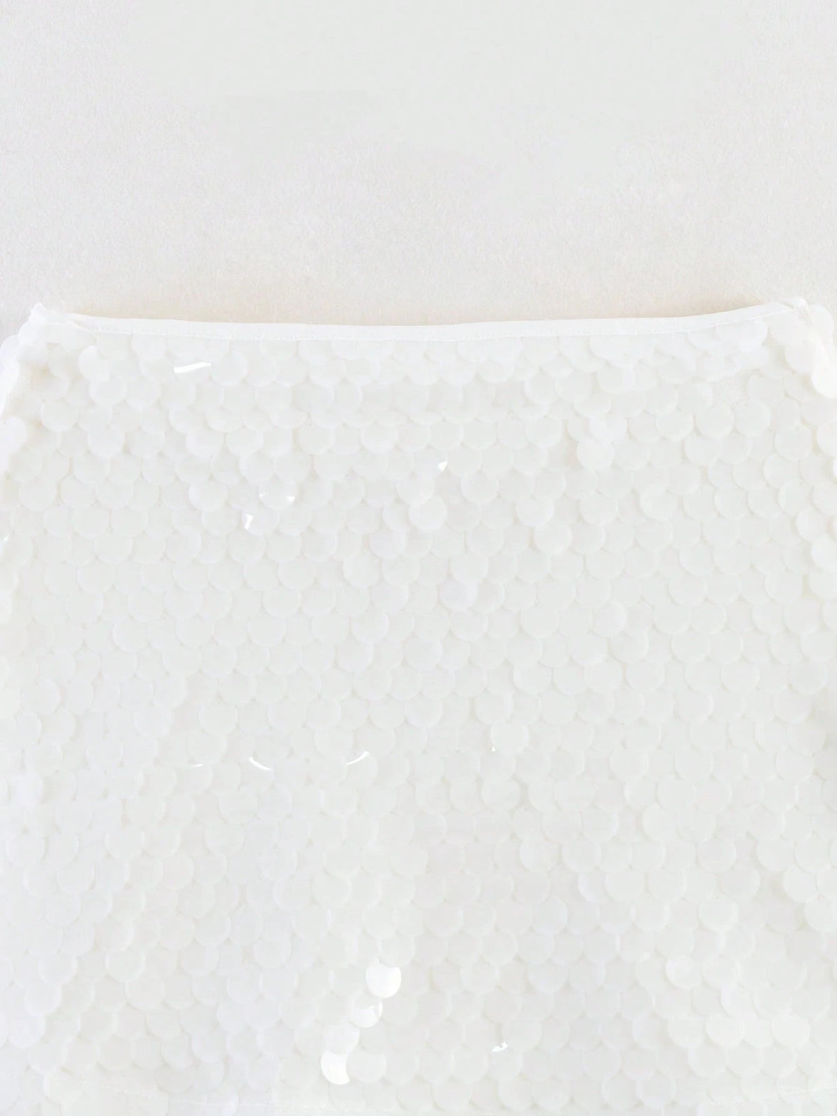Women's Y2K Elegant Chic Shiny Mini Skirt, High Waist, Spring/Summer Party Club & Back To School White