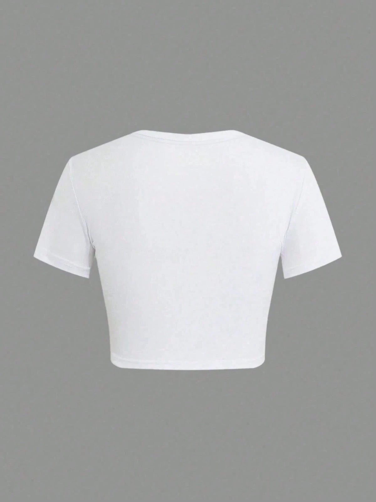 Women'S Y2K Style Crop Top T-Shirt With "We Be Trippin'" Graphic & Airplane Design- Slim Fit Short Sleeve, Breathable Lightweight Casual Tee, White W