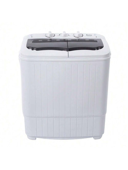 XPB35-188S 14.3(7.7 6.6)Lbs Semi-Automatic Gray Cover Washing Machine
