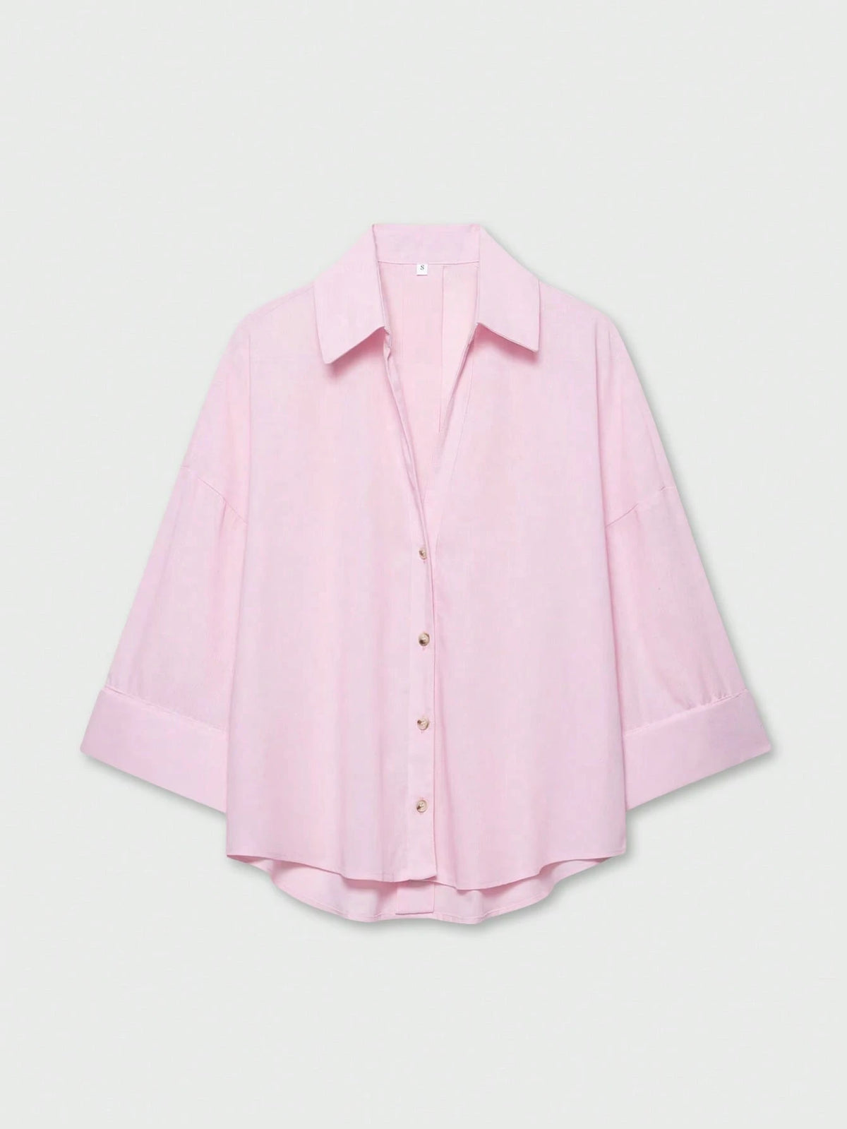 YROOE Fashion Casual Versatile Women's Shirt- Red, Minimalist, Business Casual, Daily Commute, Simple Elegant, Spring/Summer/Autumn/Winter